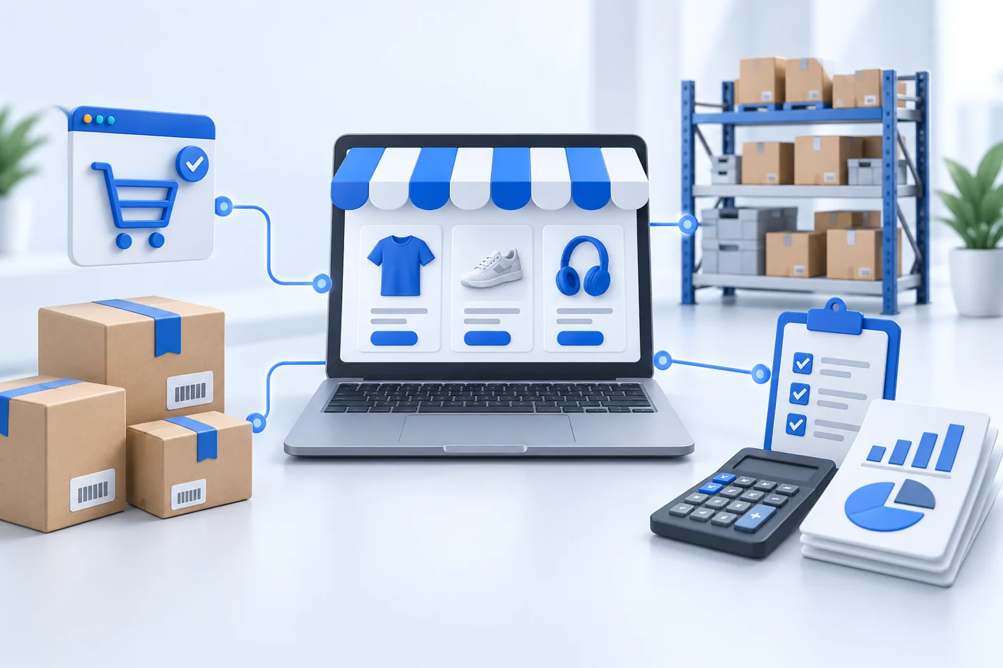 Connect your online store with your business system